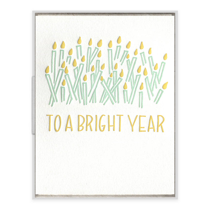 To A Bright Year Card