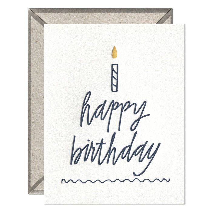 Happy Birthday Cake Card