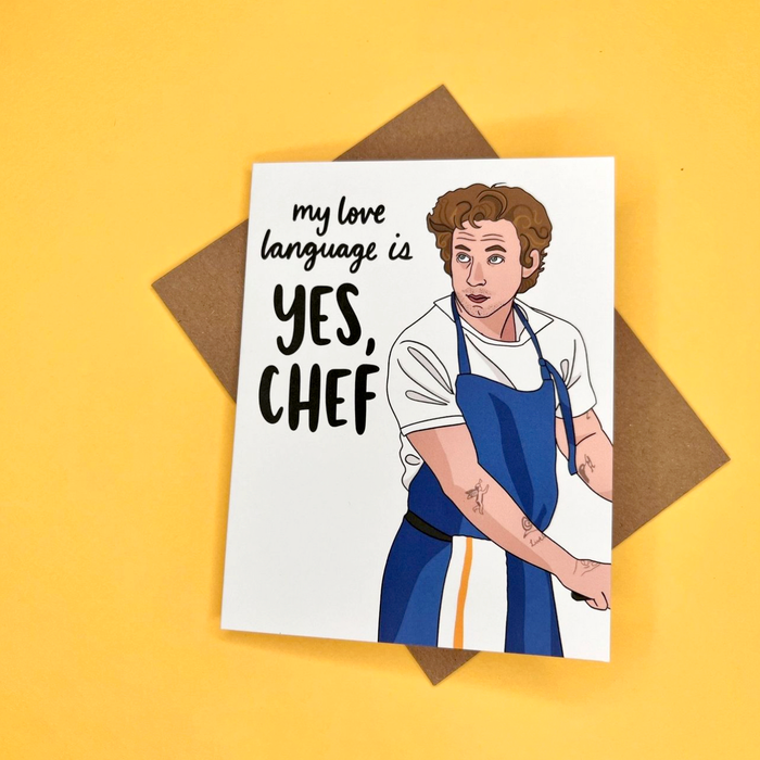 Yes Chef Love Language Card