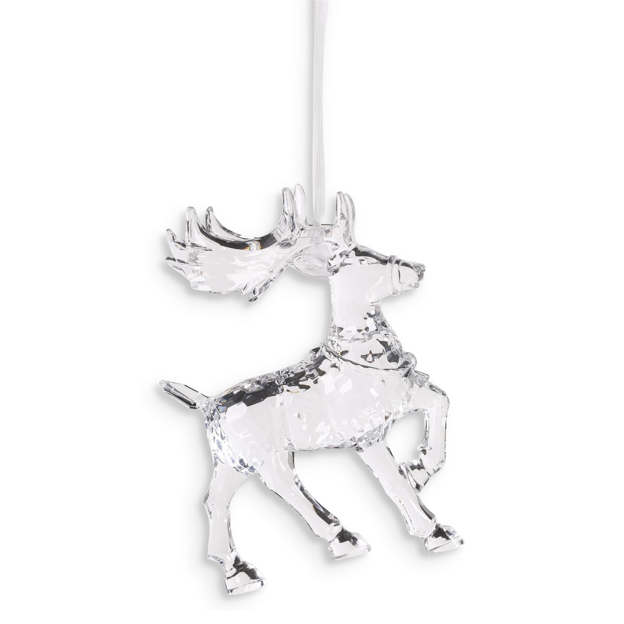 Acrylic Reindeer Ornament — Beths A Christmas And Holiday Shop