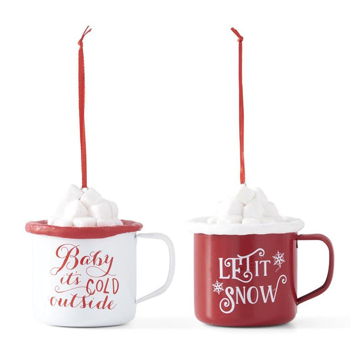 Hot Cocoa Mug Ornaments