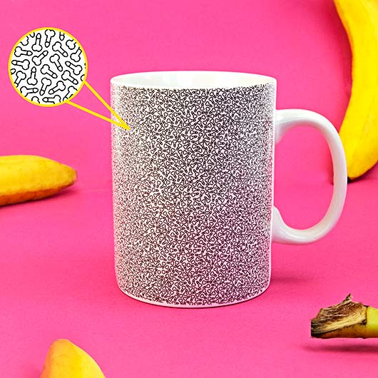 Micro penis mug