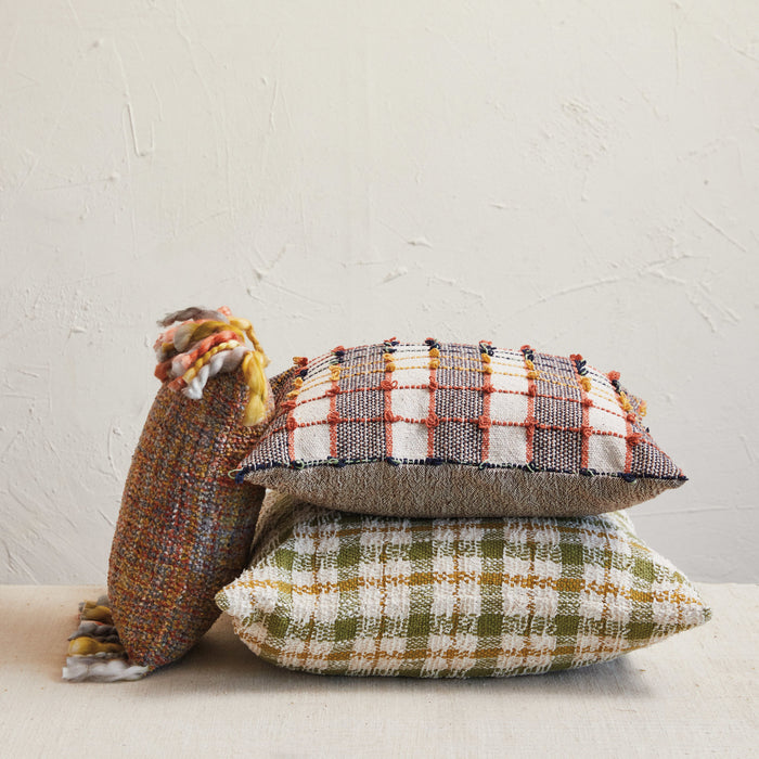 Woven Flannel Pillow