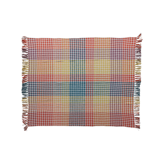 Woven Flannel Throw