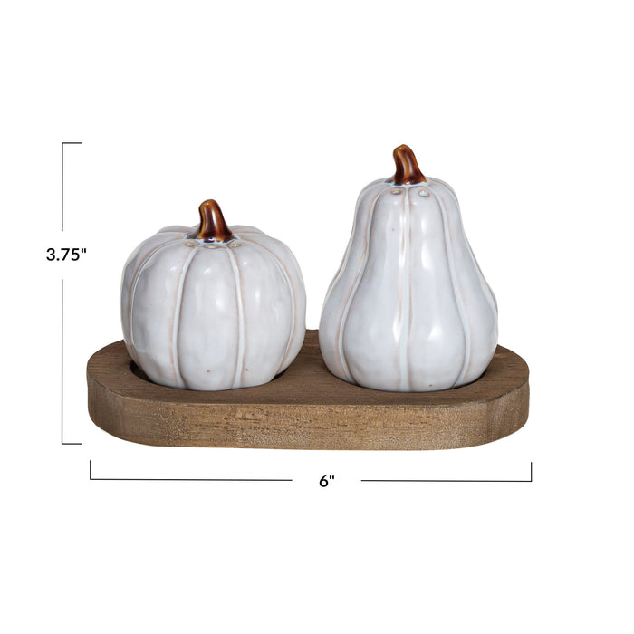 Pumpkin Salt & Pepper Shakers