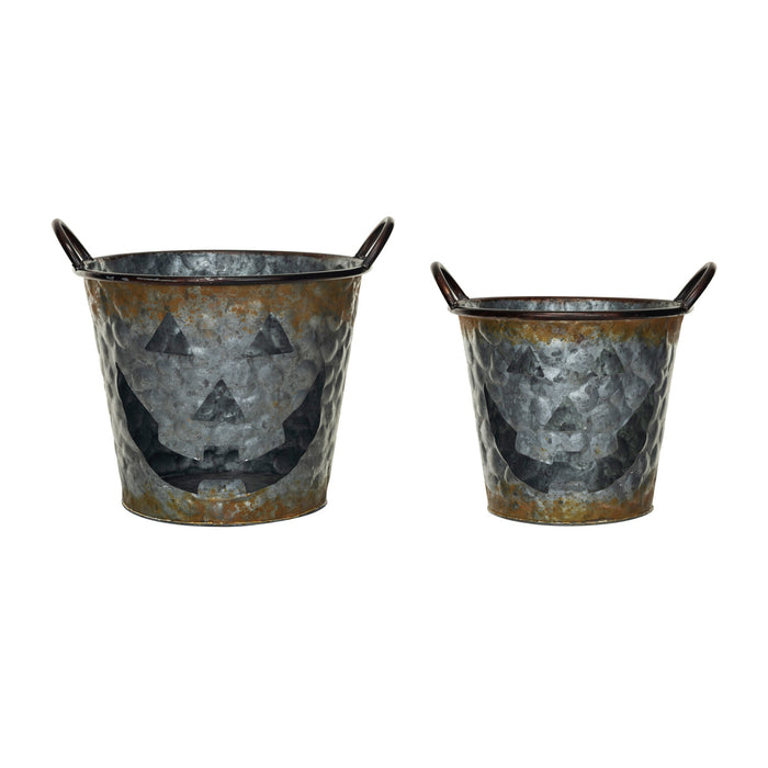 Jack-O-Lantern Buckets