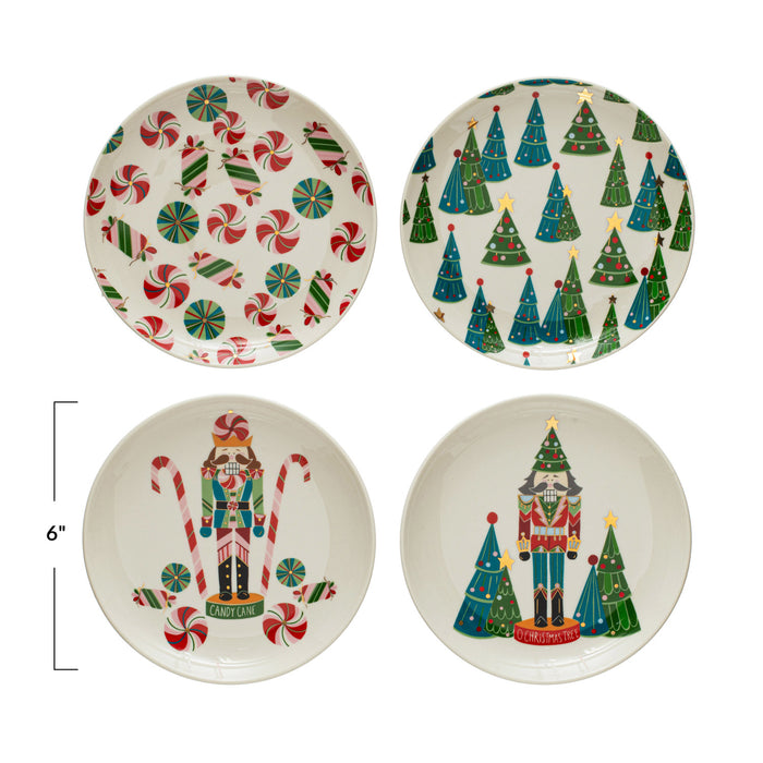 Christmas Pattern Plates