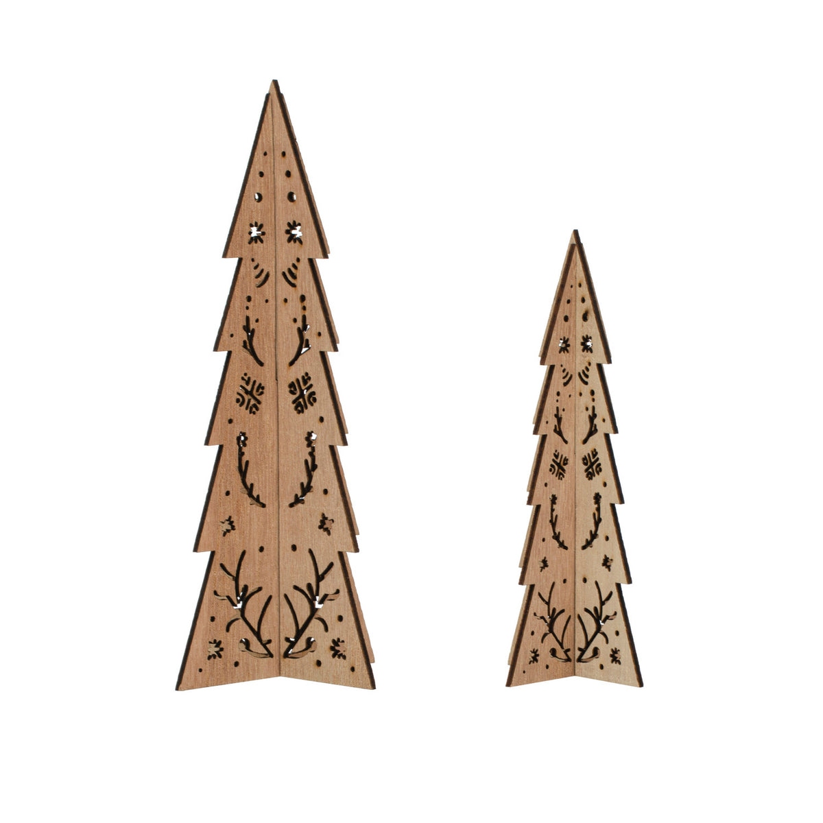 Laser Cut Wood Trees — Beth's - A Christmas And Holiday Shop