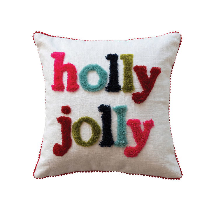 Holly Jolly Pillow