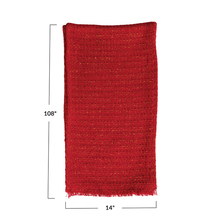 Red Table Runner