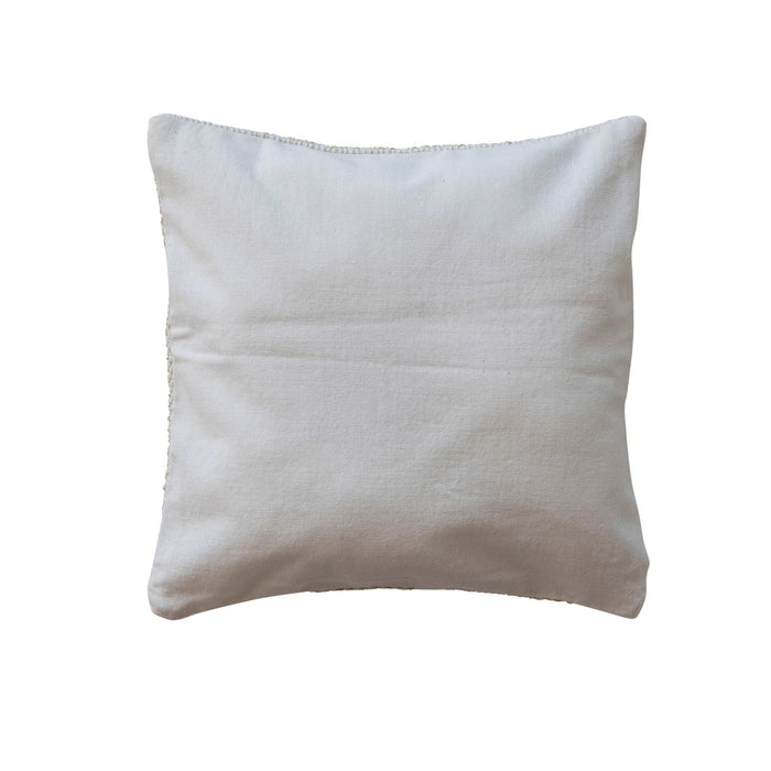 Woven Gold Thread Pillow