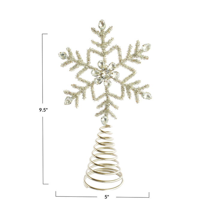 Metal & Glass Tree Topper