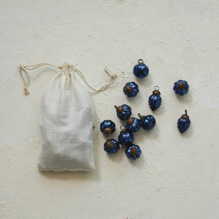 Tiny Recycled Glass Ornaments