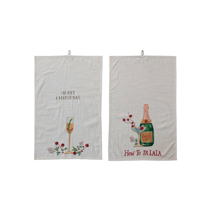 Holiday Cocktail Towel