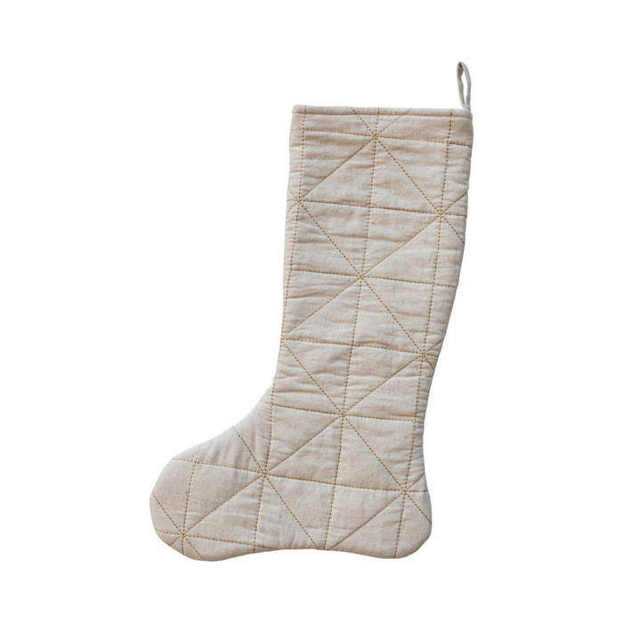 Woven Linen Stocking