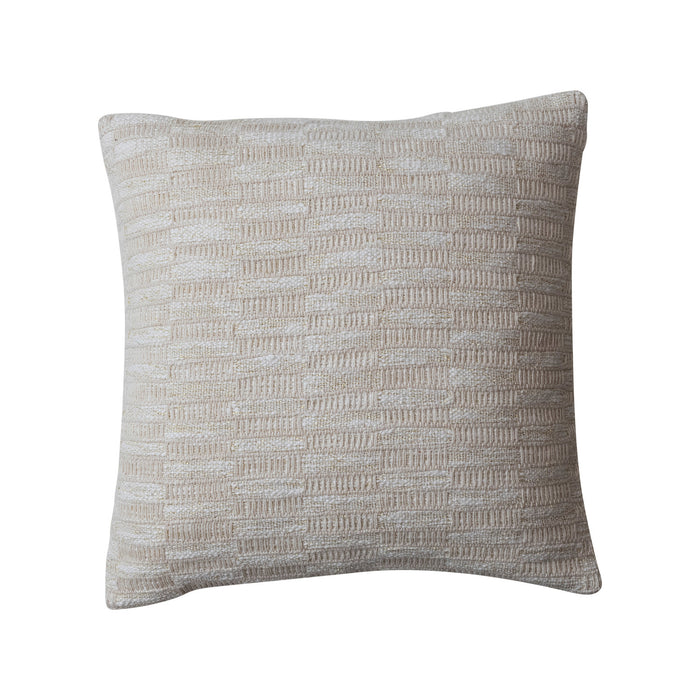 Interwoven Gold Thread Pillow