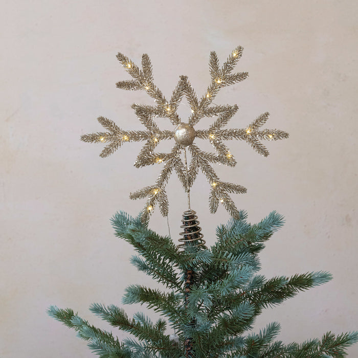 Plastic & Metal Tree Topper