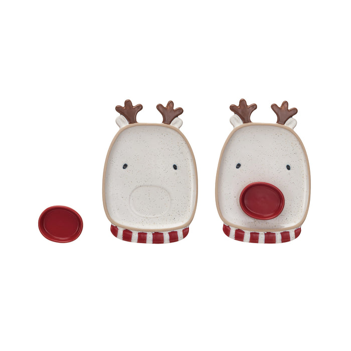 Stoneware Rudolph Tray