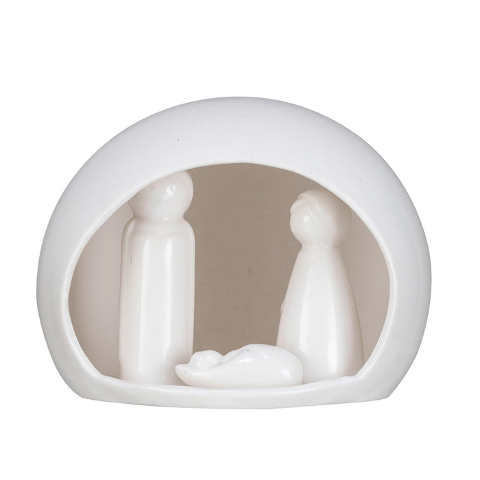 Stoneware Nativity Set