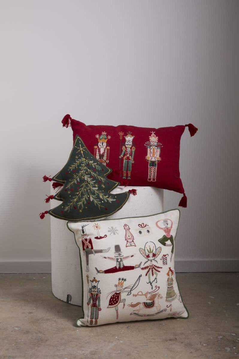 Nutcracker's Waltz Pillow — Beth's - A Christmas and Holiday Shop