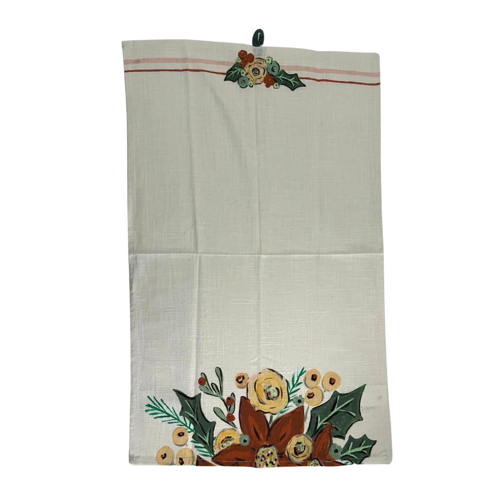 Floral Cotton Tea Towels — Beth's - A Christmas and Holiday Shop