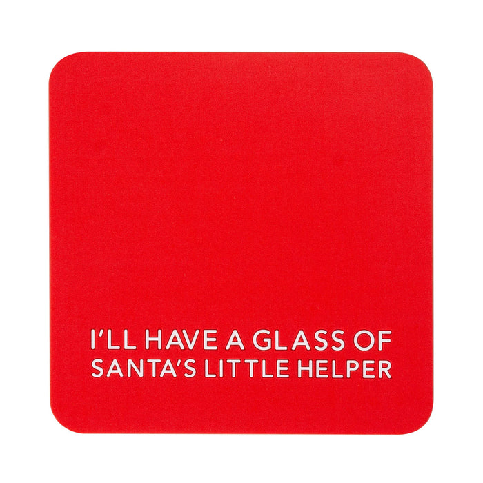 Santa Helper Coaster