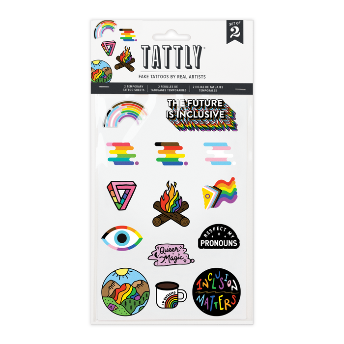 Lot of 20 Gay Pride Awareness Rainbow LGBTQ Temporary Tattoos Walks Set 7  Love | eBay